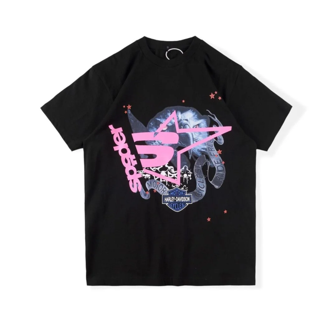 Harley Davidson Black Sp5der T-Shirt Harley Davidson Black Sp5der T-Shirt