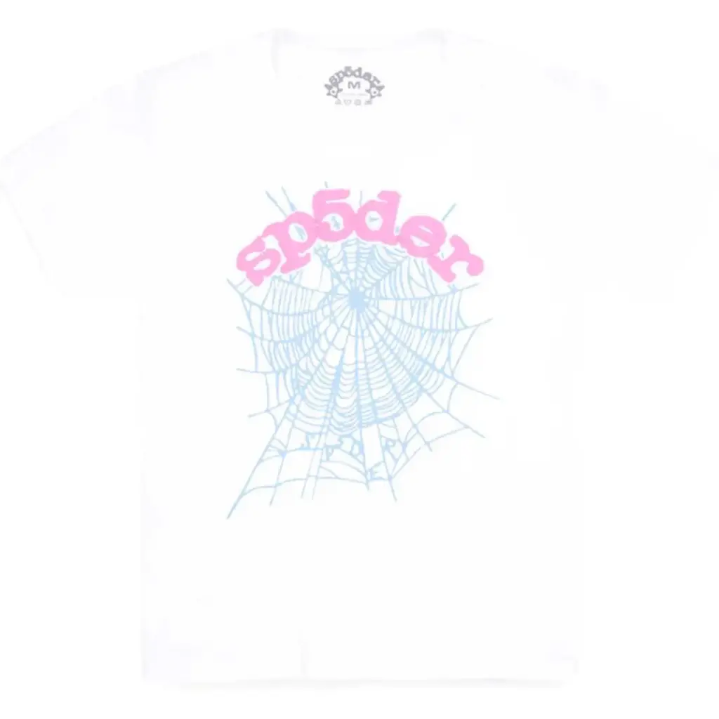 Sp5der OG Web Baby Tee White Sp5der OG Web Baby Tee White