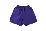 Sp5der OG Web Double Layer Short Blue