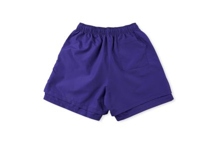 Sp5der OG Web Double Layer Short Blue