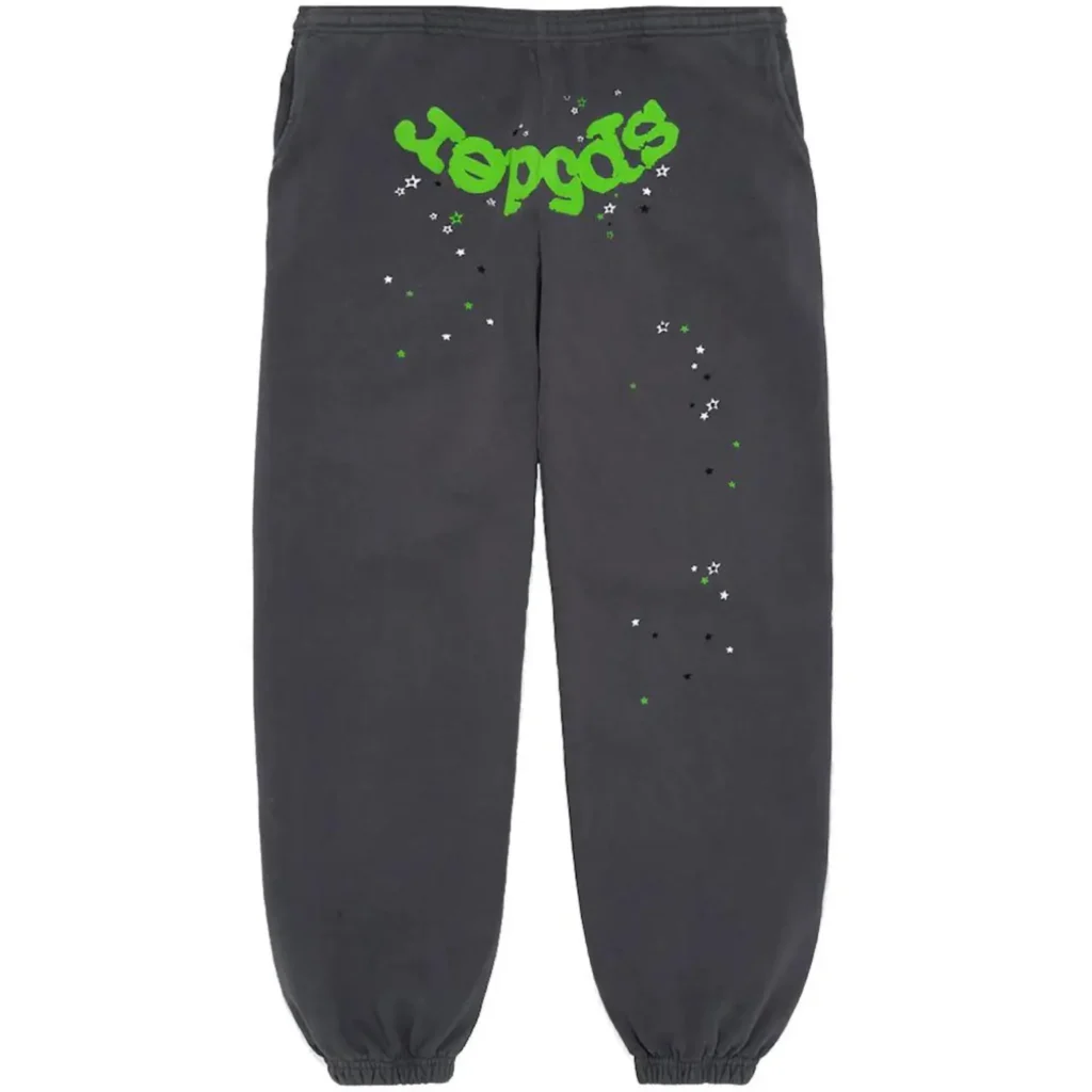 Sp5der Wait Web Sweatpants Slate Grey Sp5der Wait Web Sweatpants Slate Grey
